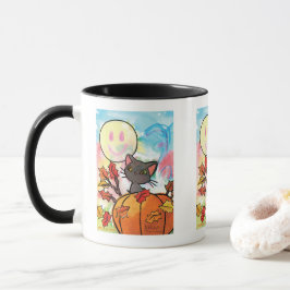Purrrfect Autumn - Kids Art för CHOC Mugg