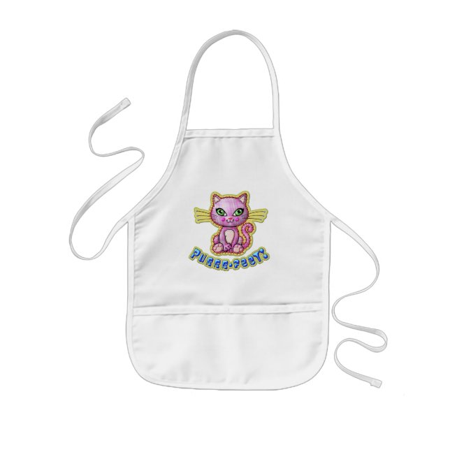 Purrrfect Kids Apron Barnförkläde (Framsidan)