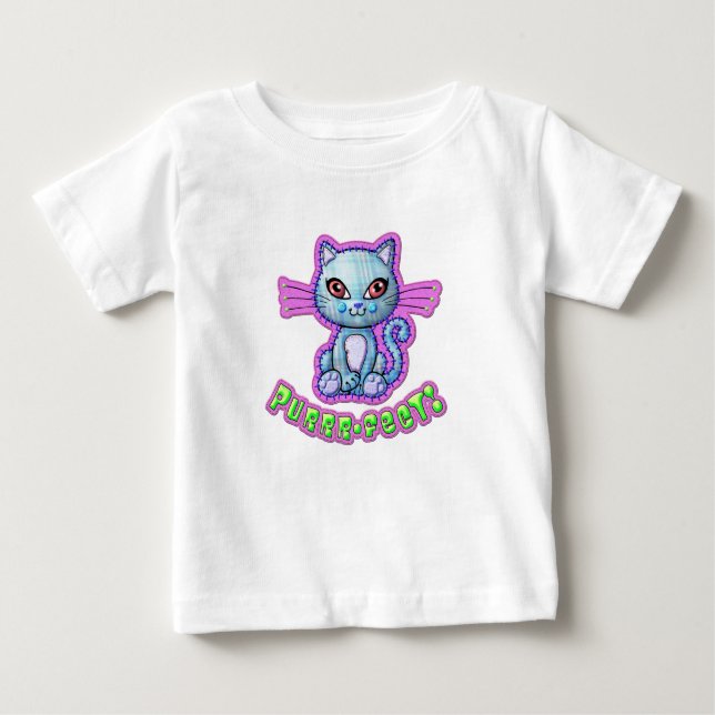 Purrrfect Småbarn T-shirt (Framsida)