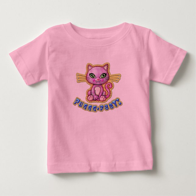 Purrrfect Småbarn T-shirt (Framsida)
