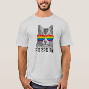 Purrride katt tee shirt