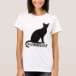 PURRSIST Cat Dam T-Shirts