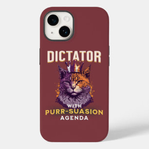 Purrsument Agenda - Lustigt Cat Design