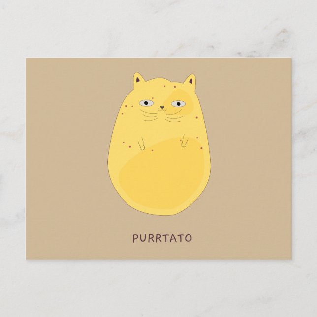 Purrtato Vykort (Framsida)