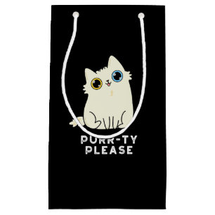 Purrty, Funny Kattunge Pun Mörk BG