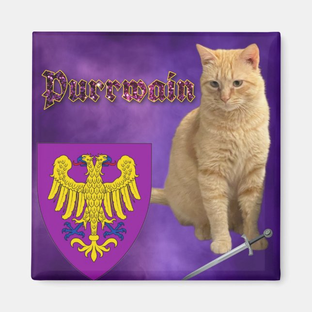Purrwain magnet (Framsidan)