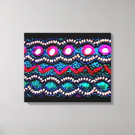 Purse Embroidery från Indien Canvastryck