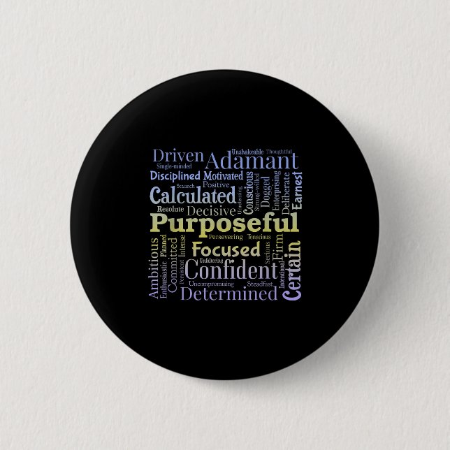 Purseful Word Cloud Art Achiever Motivation Insrat Knapp (Framsida)