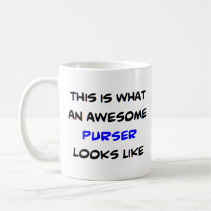 purser, fantastisk kaffemugg