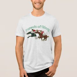 Pursuit of Glory Horse Racing Vintage Graphic Tee