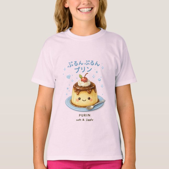 PURUN PURUN  Söt pudding  T Shirt (Framsida)