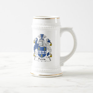 Purvis familjvapensköld sejdel