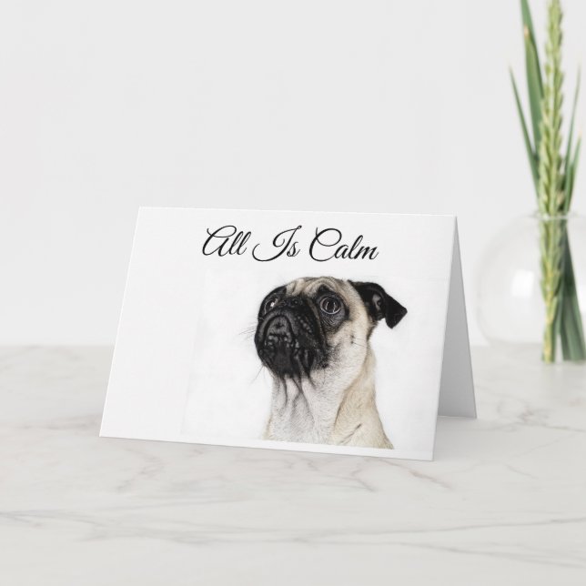 Puschkort Helgkort (Framsida)