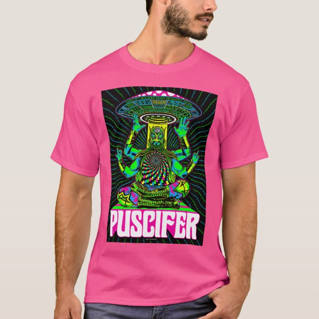 Puscifer Ufo T Shirt (Framsida)