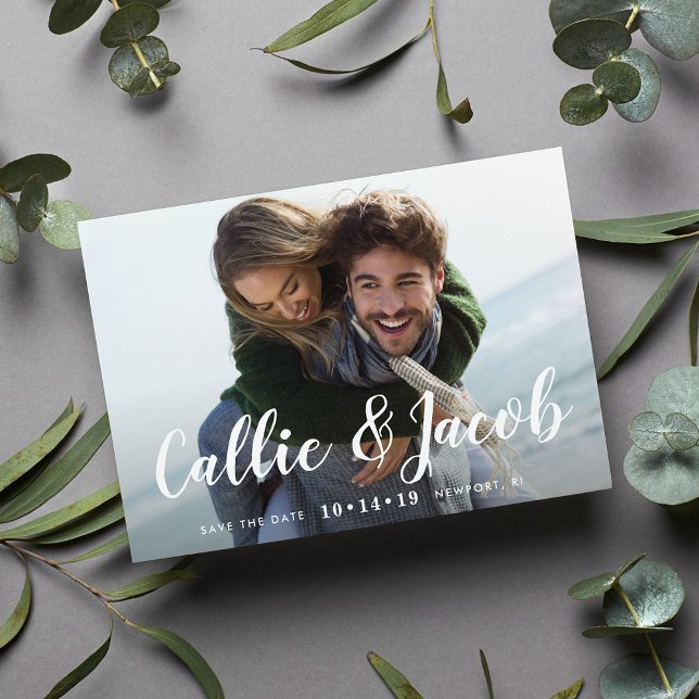 Push Calligraphy | Spara datum i foto Spara Datumet (Skapare uppladdad)