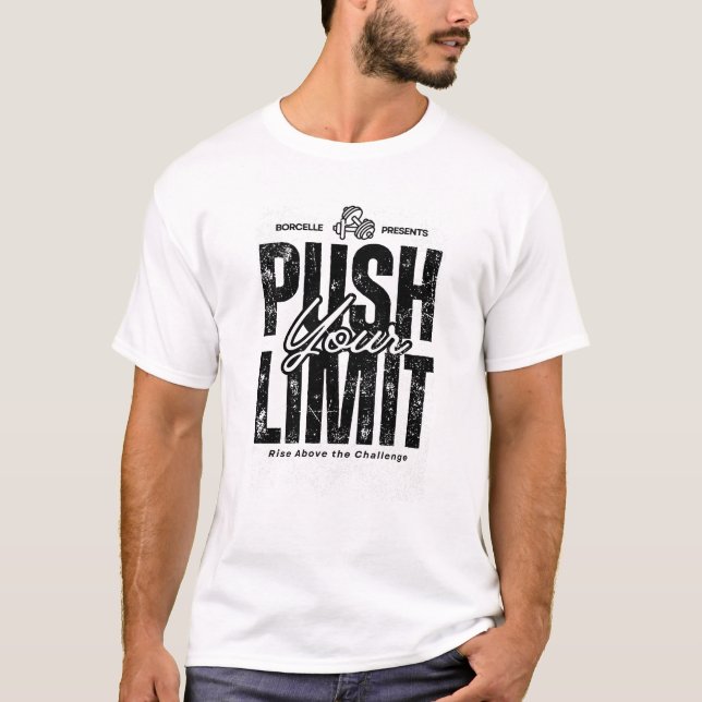 PUSH DIN GRÄNS T SHIRT (Framsida)