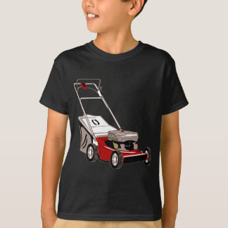 Push Gräsmatta Mower T Shirt