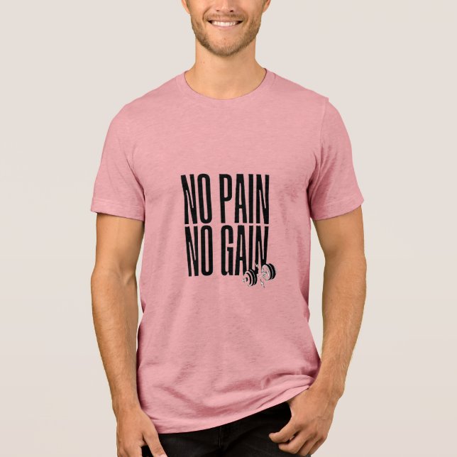 Push Harder, nivåupp T Shirt (Framsida)
