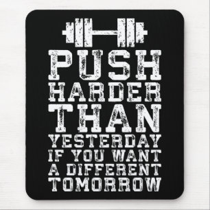 Push Harder Than igår - Workout Motivational Musmatta