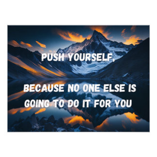 Push, Motiverande Poster