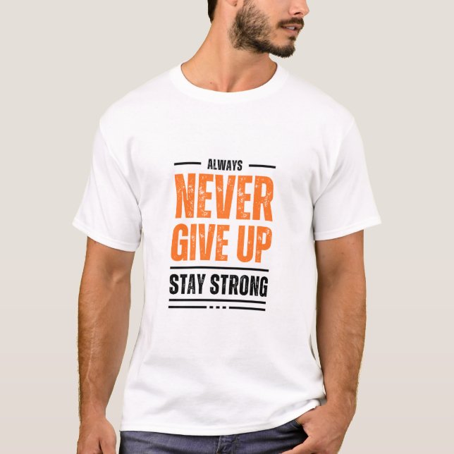 "Push over Limits" T Shirt (Framsida)