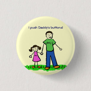 Push Pappor-knappar Anpassade Pappa-stift Knapp