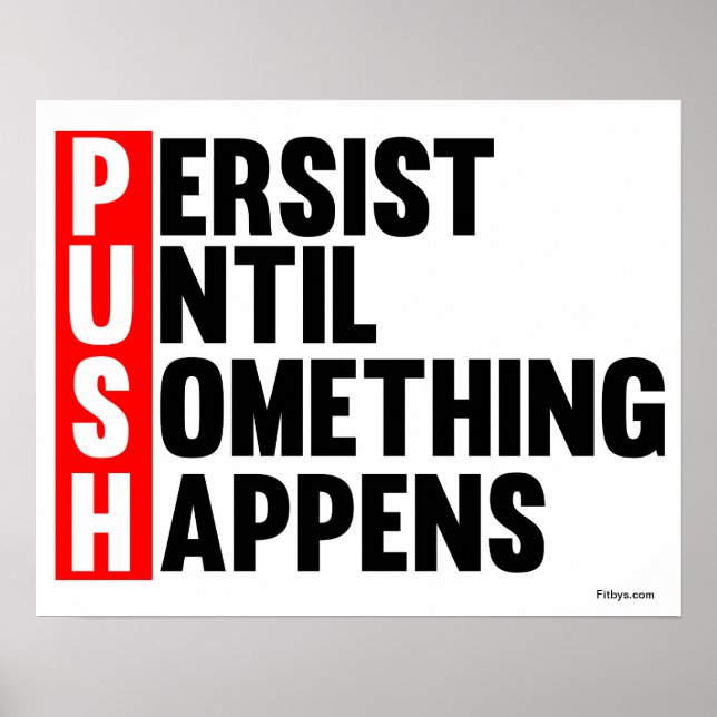 PUSH POSTER (Framsidan)