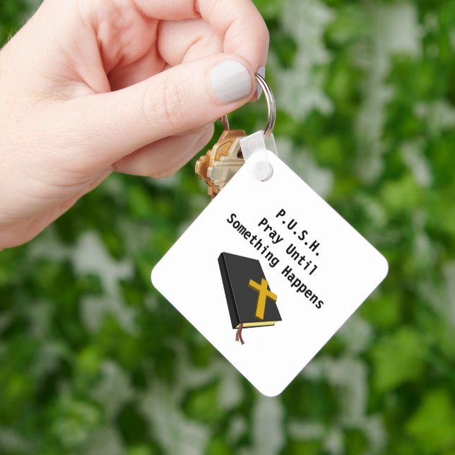 PUSH Prayer-inspiration Nyckelring (Hand)