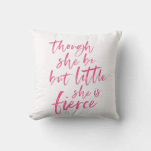 Push Script Little but Fierce William Shakespeare Kudde