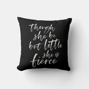 Push Script Little but Fierce William Shakespeare Kudde
