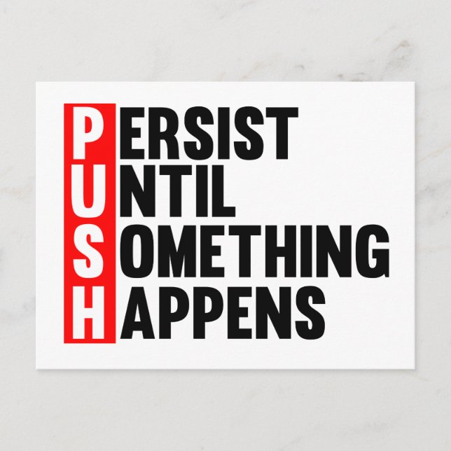 PUSH VYKORT (Framsida)