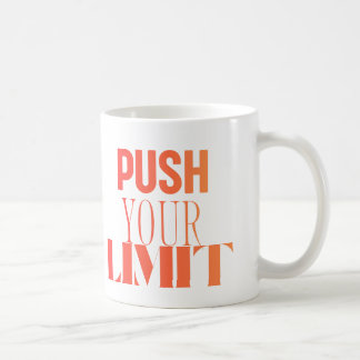 Push Your Limit – Motivationsmugg Kaffemugg