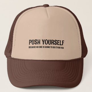 Push Yourself - Gym Motivational Quotes Keps