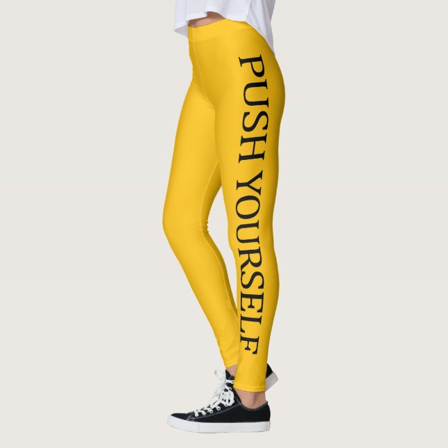 PUSH YOURSELF LEGGINGS (Vänster)