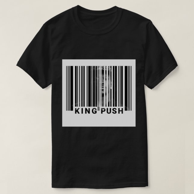 Pusha T - Kung Push My namn är min pub namn b T Shirt (Design framsida)