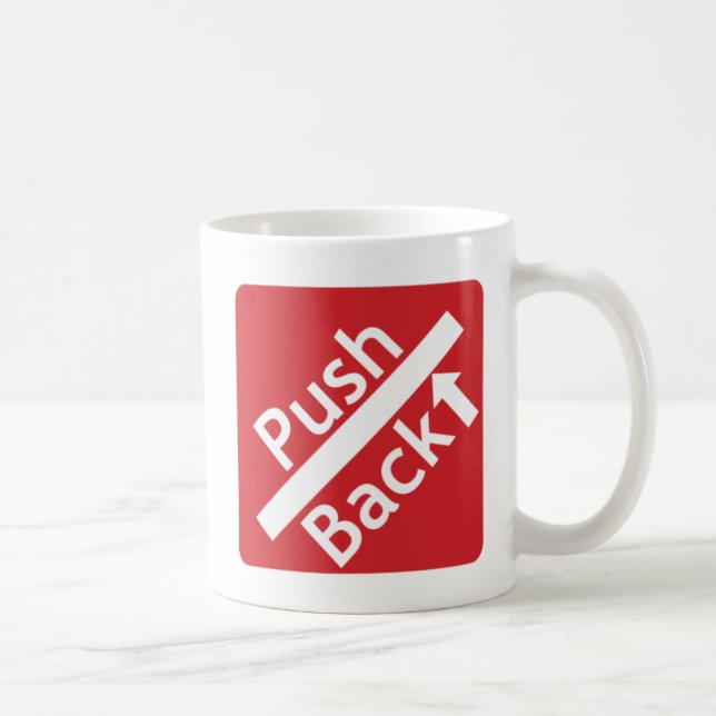 PushBackkaffemugg Kaffemugg (Höger)