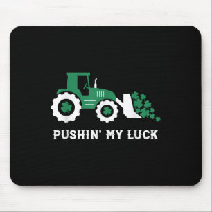 Pushin My Tur Småbarn Tractor St patricks day Boy Musmatta