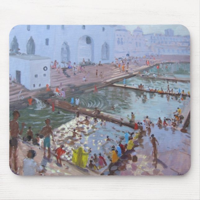Pushkar ghats Rajasthan Musmatta (Framsidan)
