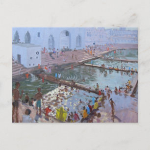 Pushkar ghats Rajasthan Vykort
