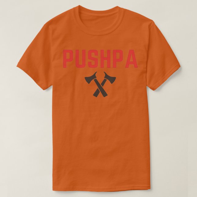 Pushpa Classic TShirt T Shirt (Design framsida)