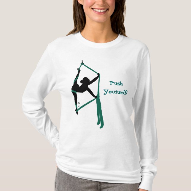 PushYourself! T-shirt (Framsida)