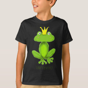 Puss i kråksången Groda Prins Tecknad Alla hjärtan T Shirt