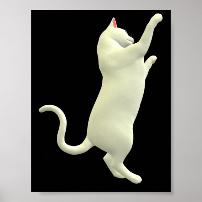 Puss stående poster (Framsidan)