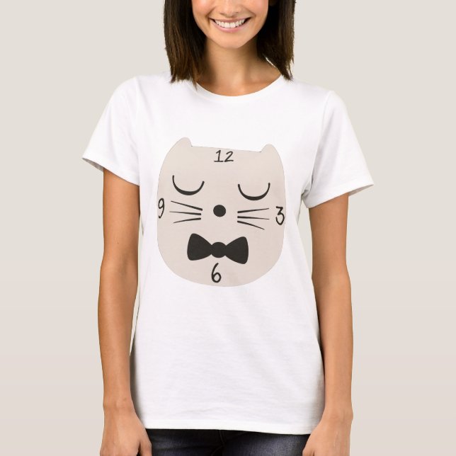 Puss Whiskas. T Shirt (Framsida)