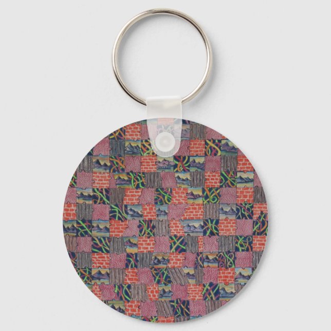 Pussad två Tillsammans Nyckelring (Framsida)