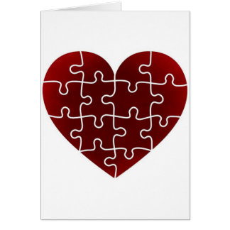 Pussade hörn hälsningskort