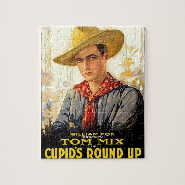 Pussel 1918 för affisch för Tom blandningfilm (Vertikal)