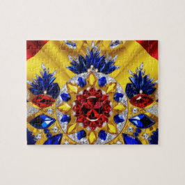 Pussel abstrakt modern Design Rumänien Färg