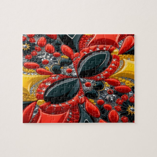 Pussel abstrakt modern Design Tyskland Färg (Horisontell)