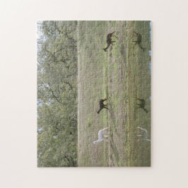 Pussel - Alperna vid Backe